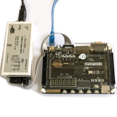 Educational Demo Electronic Kit FPGA PCB Development Board Spartan6 XC6SLX16 XC6SLX9 mit SDRAM SD-Karte VGA Jtag Programmierer USB Image