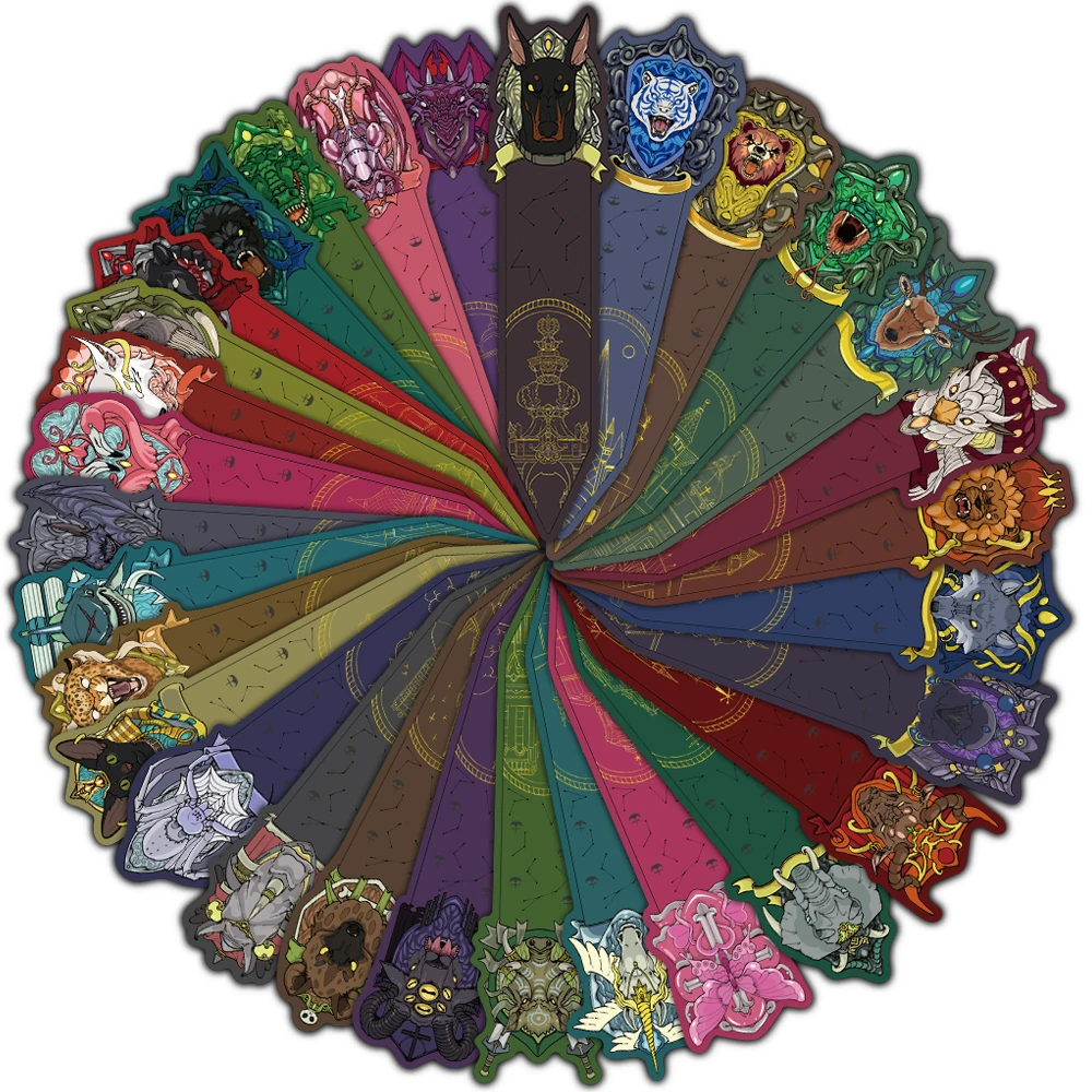 30PCS Tier Emblem Lesezeichen Lesen Bücher Lesen Scrapbooking DIY Telefon Karten Cartoon DIY Ästhetische Kreative Aufkleber Lesezeichen Image