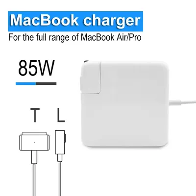 20V 4.25A 85W T/LCharger For Mac Book Pro 15" 17"Retina Display A1425 A1398 A1424 for Mag*2 Power