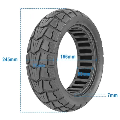 10 Inch 10x2.75 Solid Tire 85/65-6.5 for Speedway 5 Dualtron 3 Electric Scooter Non-Pneumatic Tyre