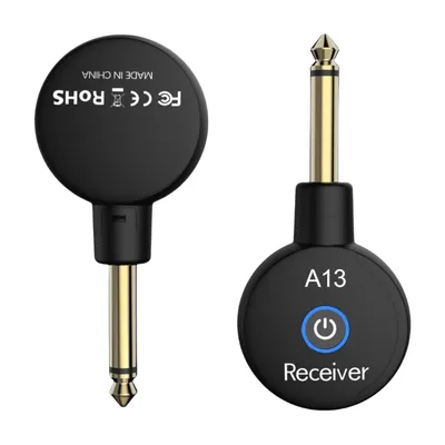 Guitar Wireless System Transmitter Receiver Built-in Rechargeable Transmitter ReplaceFor Electric