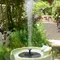 Fontaine solaire extérieure pour bain d'oiseaux, décoration de jardin, piscine flottante, cascade de jardin