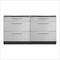 NewAge Outdoor Kitchens Stainless Steel 2-Piece Outdoor Kitchen Set (No Countertop)