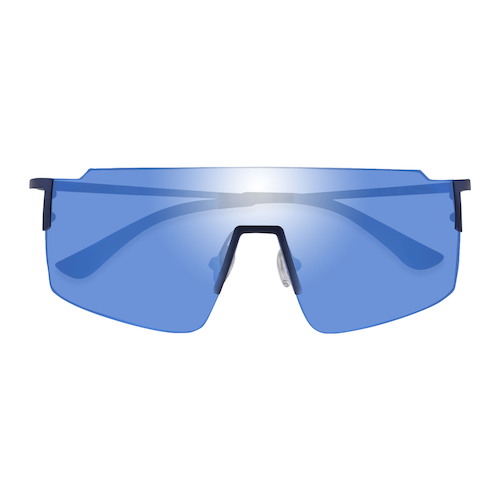Unisex s square Navy Metal,Plastic Prescription sunglasses - Eyebuydirect s Ward
