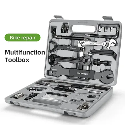 ROCKBROS Bicycle Tool Kits 44 in 1 Tool Box Professional Multifunction Bike Repair Maintenance Tools Set Cycling Fix Tool Kits