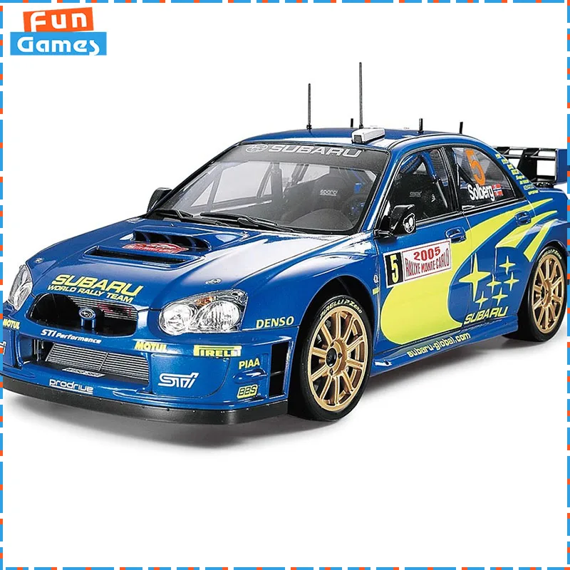 1/24 Montage-Modellauto TAMIYA SUBARU IMPREZA WRC MONTE CARLO 2005 24281 Custom Racing Sport Display Junge Geburtstag Spielzeug Geschenk Image