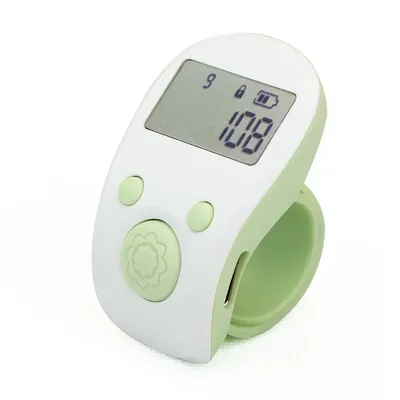 Prayer Counter Electronic Finger Counter Ring Hand Tally Counter Mini Digital LCD Rechargeable