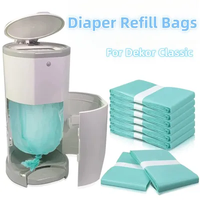 Bady Diaper Refills For ClASSIC Dekor And KORBEL Diaper Garbage Bags For 16L Trash Bucket
