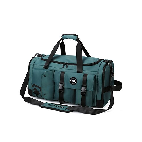 borsone da viaggio di grande capacità, impermeabile, zaino convertibile 3 in 1 e borsa a tracolla con scomparto per scarpe, borsa sportiva da palestra multitasche per uomini e donne, ideale per escursioni e gite del fine settimana