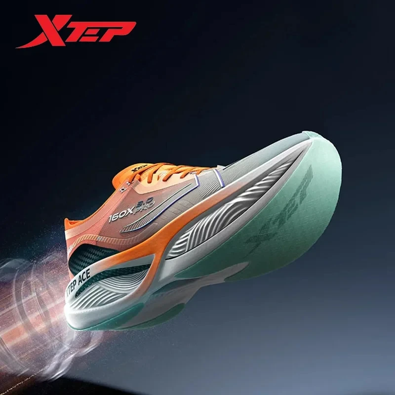 Xtep 160X 3.0 Pro Uomo Scarpe da corsa Piastra in carbonio Maratona professionale PB Ammortizzazione di rimbalzo Scarpe da ginnastica sportive Uomo 978119110115
