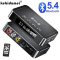 3-IN-1 Bluetooth 5.4 Ricevitore Trasmettitore Adattatore audio wireless 500mAh Schermo LED FM Stereo 3.5MM Ottico Coassiale TFper Altoparlante