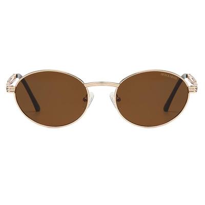 Plus Size Women's Blake Polarized Sunglasses by Fifth & Ninth in Black Gold (Size ONE SIZE)