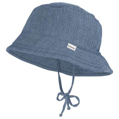 maximo - Kid's Mini Hut Band Musselin Futter - Hut Gr 49 cm grau Image