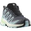 Trailrunningschuh SALOMON "XA PRO 3D V9 W", Gr. 39, turbulence, iced aqua, patina grün, Synthetik, Textil, sportlich, Schuhe, wasserdicht