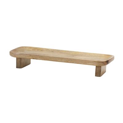Mango Wood Tray (Set of 2) by Melrose in Brown