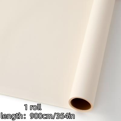 TEMU Elegant Matte Wrapping Paper Roll - Solid Color , Ideal For Weddings, Birthdays & Christmas Gifts, 22.4x354 Inches, Jewelry Making Display & Packaging Supplies, Beading&jewelry Making Image