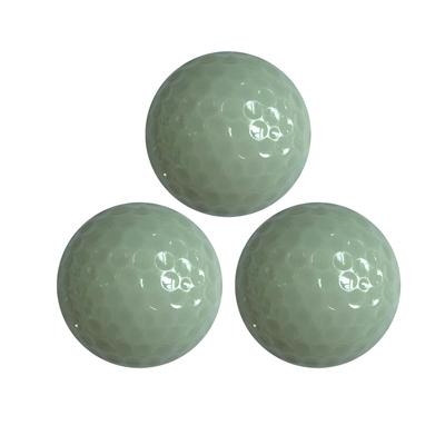 TEMU -the-dark Golf Balls - 1pc/3pcs Pack, Perfect Gift For Golf Enthusiasts, Nighttime Play Ready, Rubber Material, Mixed Colors