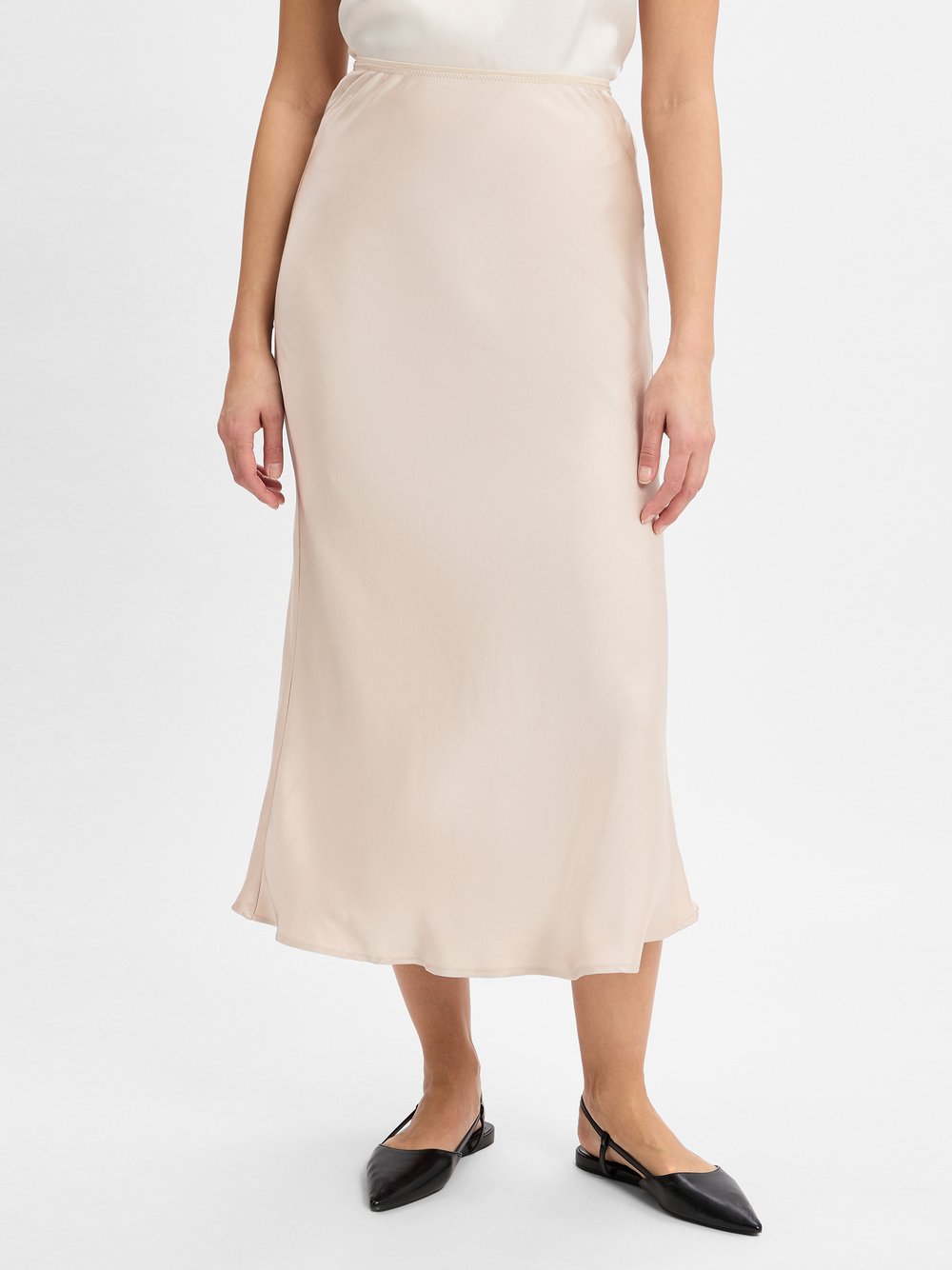 Neo Noir Midirocke Damen beige, 40