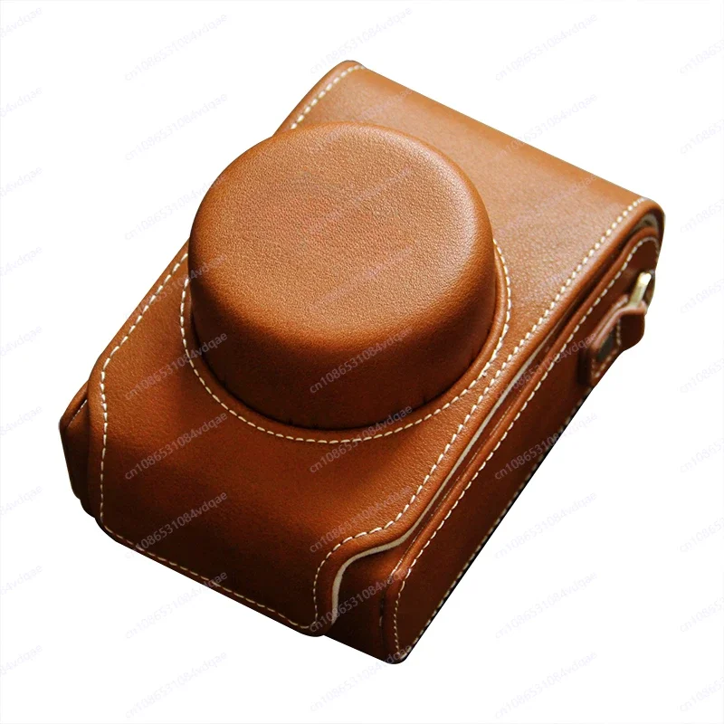 Passend für Leica D-LUX8 Kameratasche. Originale Lederhülle Image