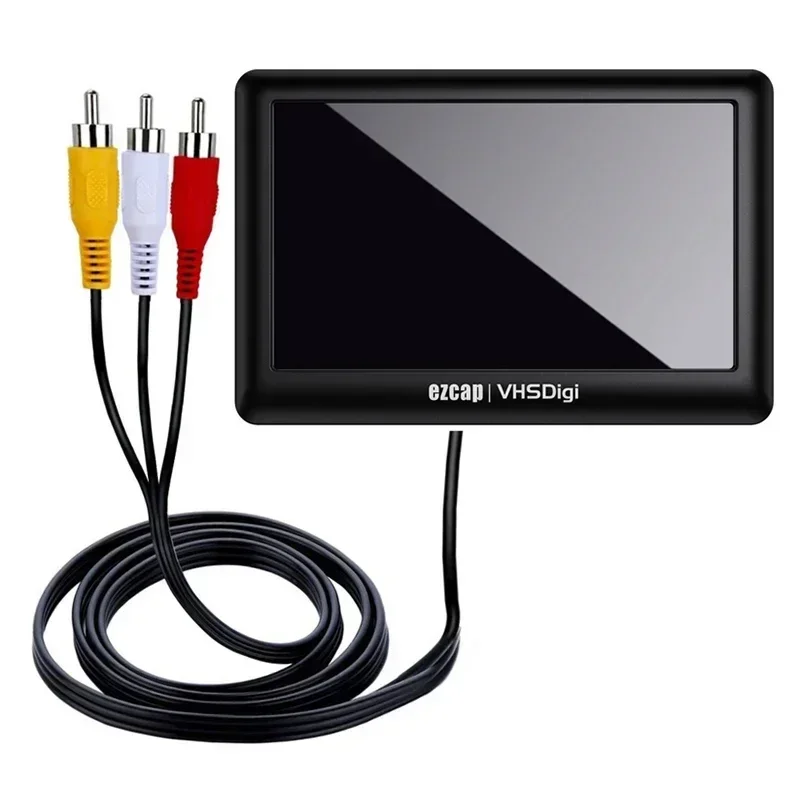 VHS Digitizer RCA AV Analog Video Capture Card Aufnahme auf USB U Disk TF Karte für VHS VCR Hi8 Camcorder DVD Player mit HDMI Loop Image