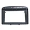 2 din Auto keine DVD nur Rahmen Audio Fitting Adapter Dash Trim Facia Panel 9 Zoll für Peugeot 2008 2007-16 Doppel-Radio-Player