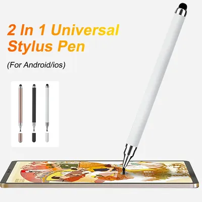 Universal 2 in 1 Stylus Pen Drawing Tablet Pen Capacitive Screen Touch Pen For Ios Android iPad iPhone Smart Phone Stylus Pencil