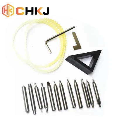 CHKJ Full Set End Milling Cutter Drilling Vertical Key Set For All Vertical Key Copy Duplicating