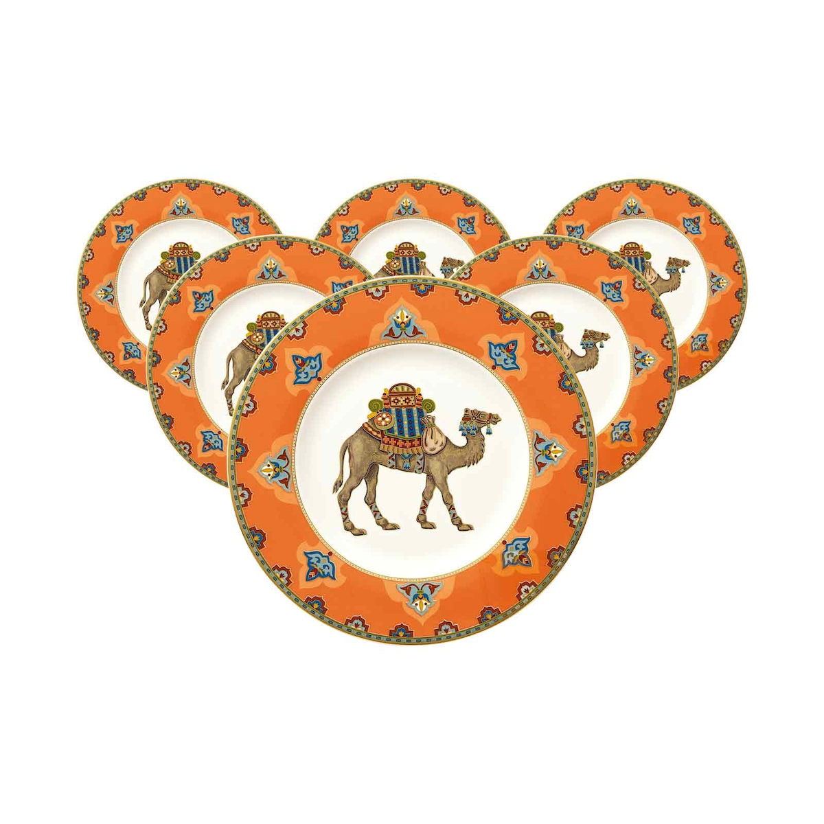 Villeroy & Boch Samarkand Mandarin Frühstücksteller ø 22,5 cm 6er Set Image
