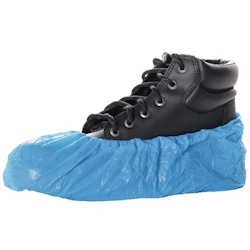 Schuhüberzieher Einweg Polypropylen Universal Blau 100 Stück Image