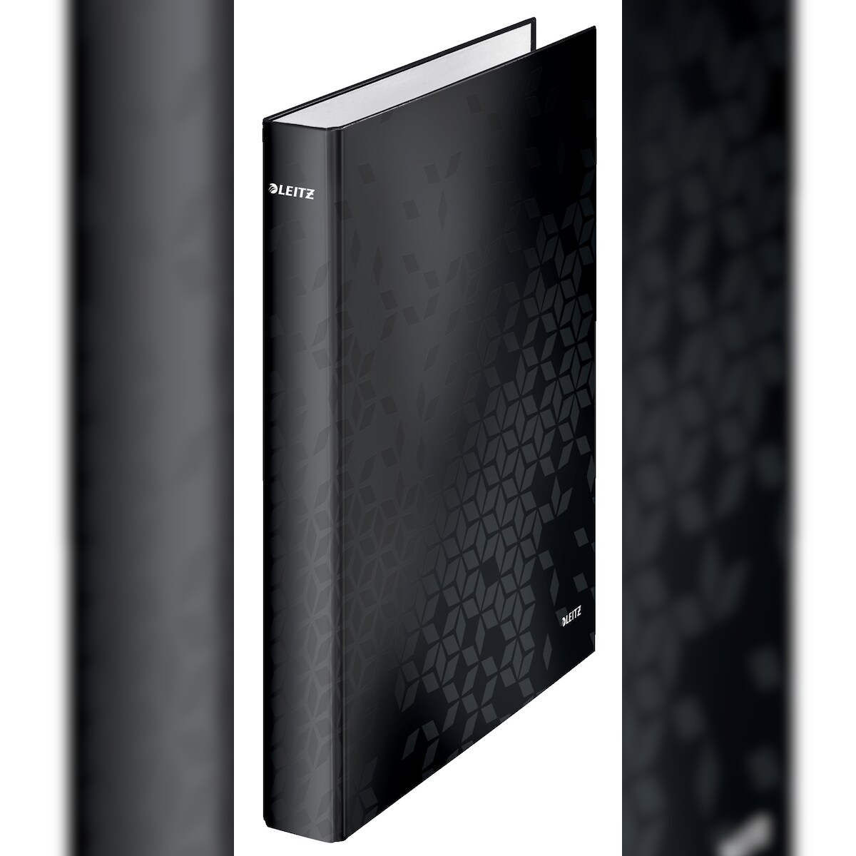 LEITZ Ringbuch Wow A4+ PP 2 Ringe 25mm schwarz Image