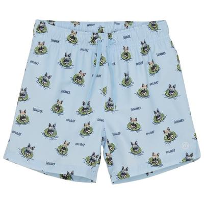 Minymo - Kid's Swim Shorts AOP - Badehose Gr 134 grau Image