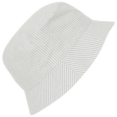 Huttelihut - Kid's Bucket Hat Woven Stripe - Hut Gr 53 cm - 4-6 Years grau Image