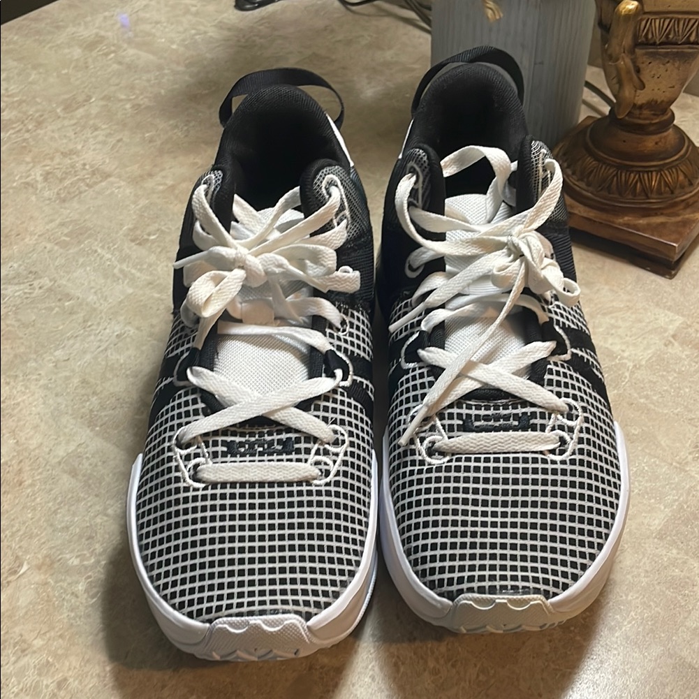 Nike Shoes | Lebrons Nike Black And White Athletic Sneakers | Color: Black/White | Size: 10
