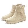Stiefelette VIVANCE "Boots, Stiefel", Damen, Gr. 43, beige, Obermaterial: 100% Lederimitat. Futter: 100% Textilmaterial. Decksohle: 100% Textilmaterial. Laufsohle: 100% Synthetik, unifarben, Strukturmuster, casual, Schuhe, mit raffinierten...