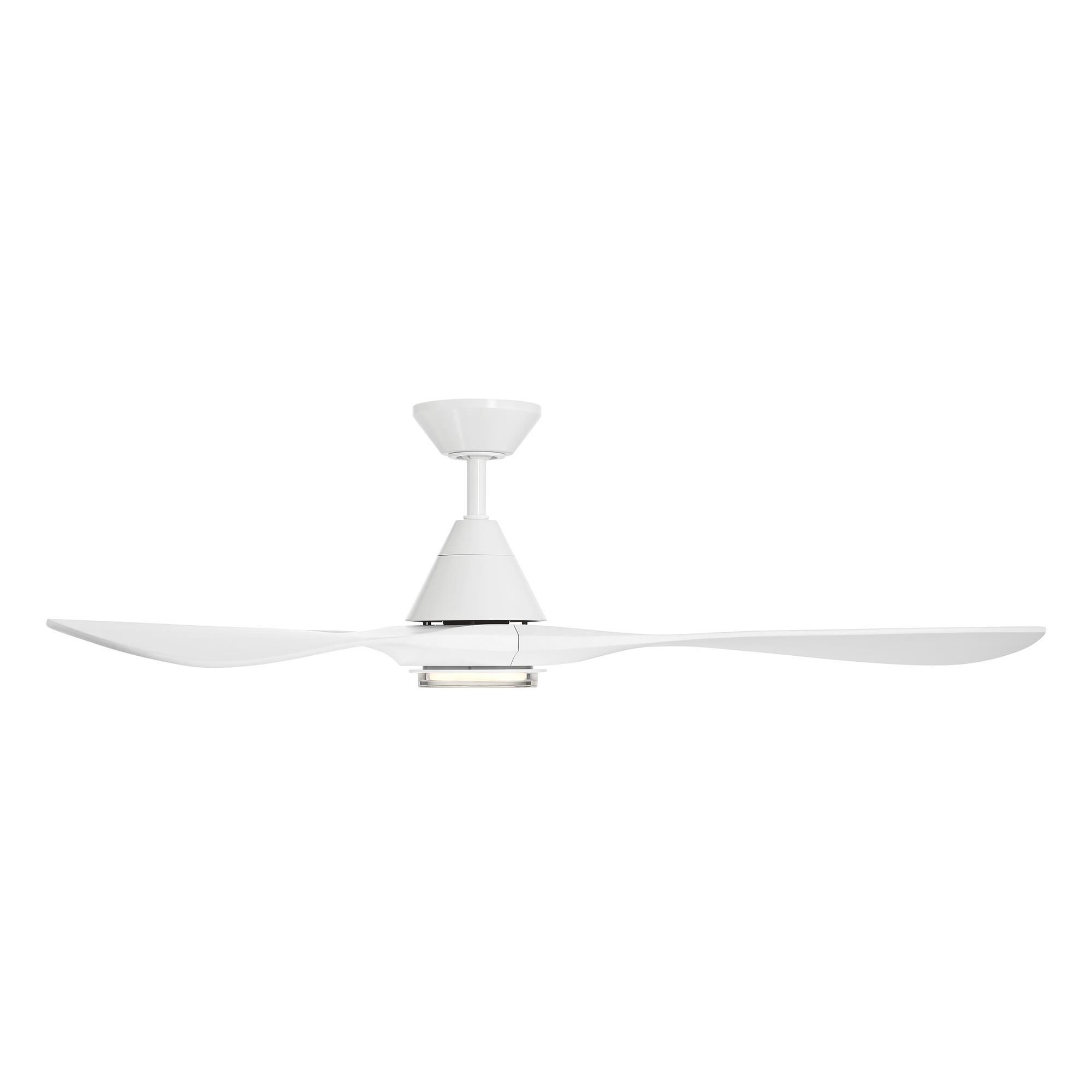 Modern Forms Carve 60 Inch Ceiling Fan with Light Kit - FR-D2504-60L-MW