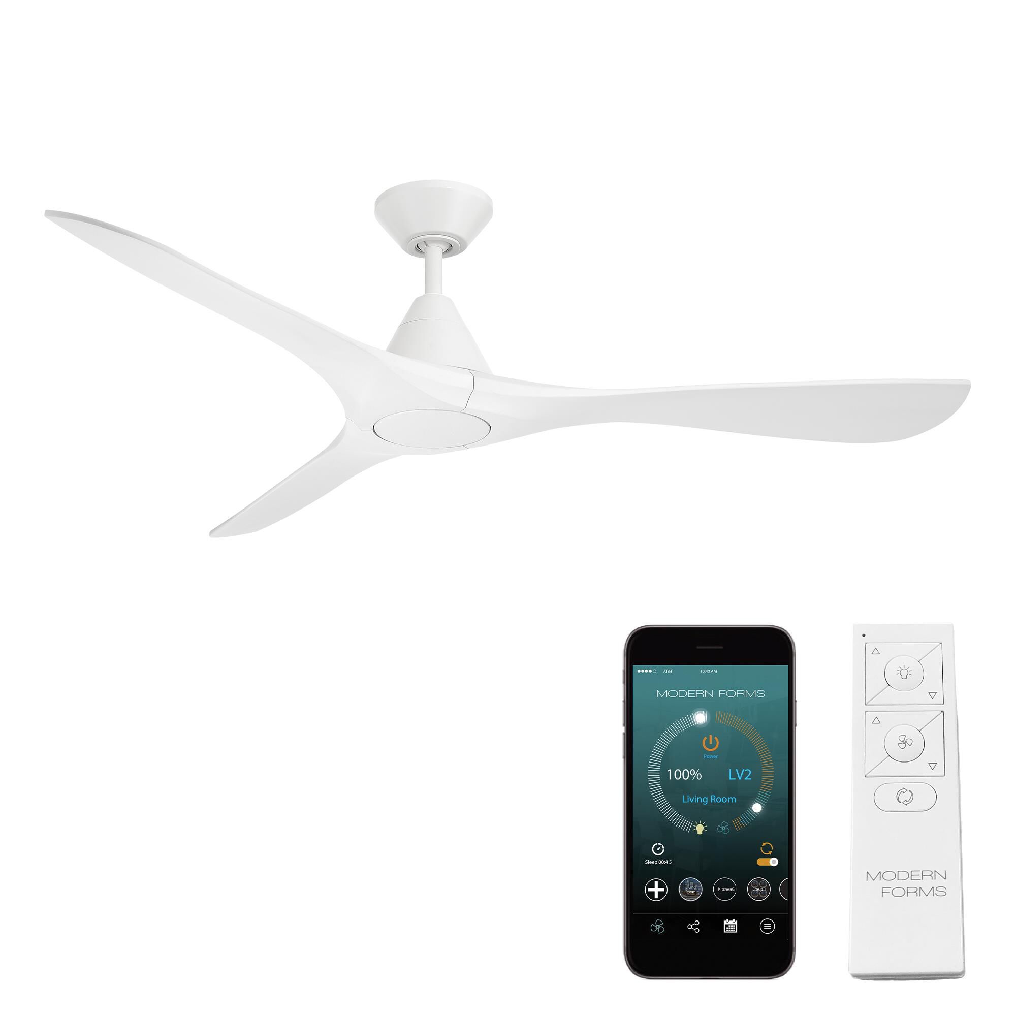 Modern Forms Carve 60 Inch Ceiling Fan - FR-D2504-60-MW