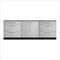 NewAge Outdoor Kitchens Stainless Steel 3-Piece Outdoor Kitchen Set (No Countertop)