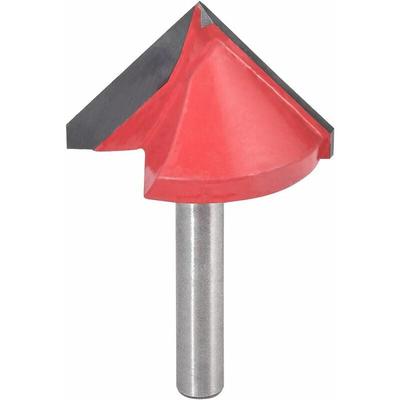 V-Nutfräser, Wolframkarbid-V-Fräser für CNC-Gravur, Schaftfräser-Holzbearbeitungswerkzeug mit 6 mm Image