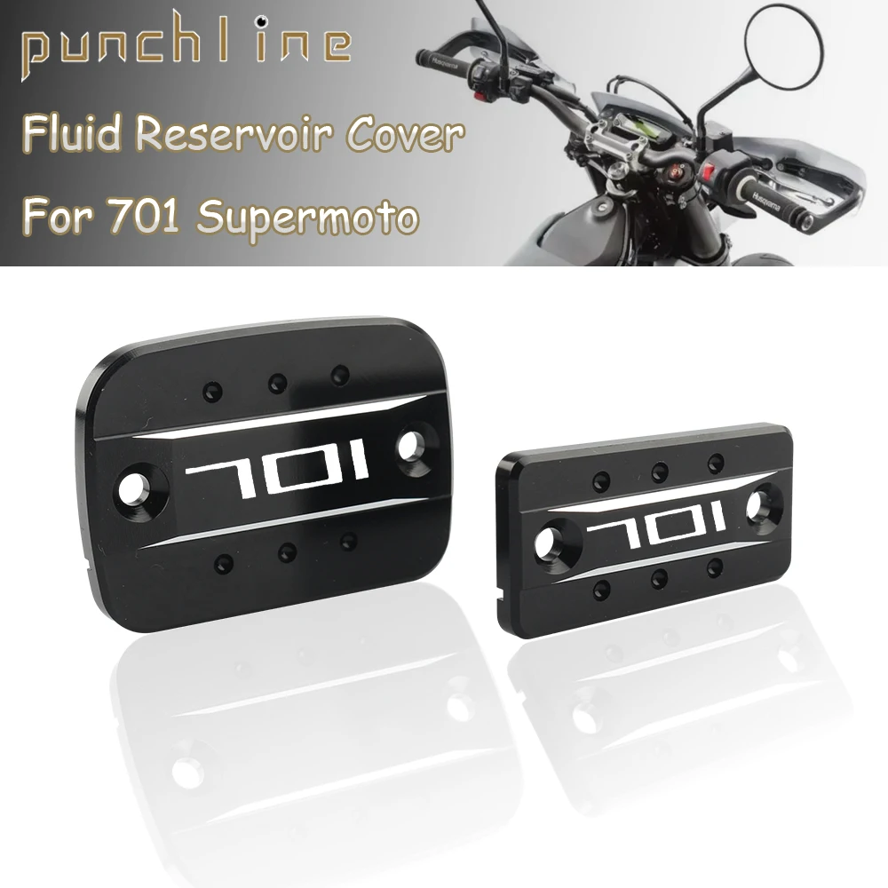 Passend für 701 Supermoto 701 Enduro 2016–2021, Svartpilen 701 2019–2020, vordere Bremsflüssigkeitszylinder, Hauptreservoir-Abdeckkappe Image