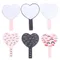 Wimpernverlängerung Handheld Make-up Spiegel Quadratischer Kosmetikspiegel mit Kunststoffgriff Hand High Definition Spiegel Beauty Zubehör