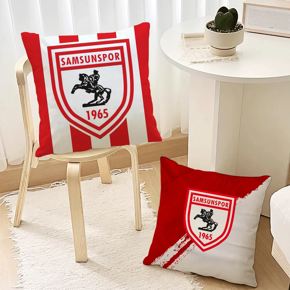 S-Samsunspor Club Kissenbezug Zimmer Zuhause Sofa Wohnzimmer Büro Café Auto Druck Dekoration Nordic Einfachheit Abdeckung