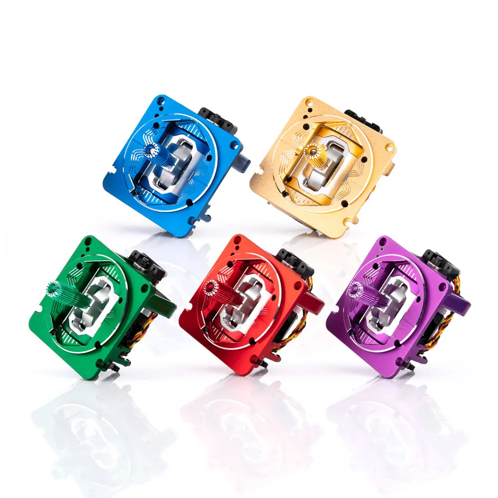 RadioMaster New Colors AG01 Full CNC Throttle Hall Gimbal Set für TX16S MKII BOXER Image