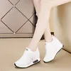 2021 vulkanisierte Schuhe Keile Turnschuhe Für Frauen Aufzug Schuhe Marke Turnschuhe Erhöhen Innerhalb Frauen Casual Schuhe Weiße Turnschuhe T