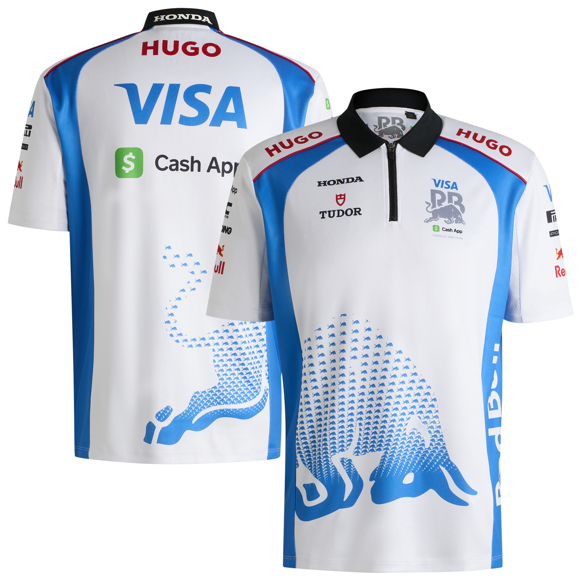 VCARB Hugo 2025 Team Polo – Weiß Image
