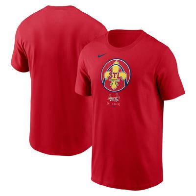 St. Louis Cardinals Nike City Connect T-Shirt mit großem Logo – Herren Image