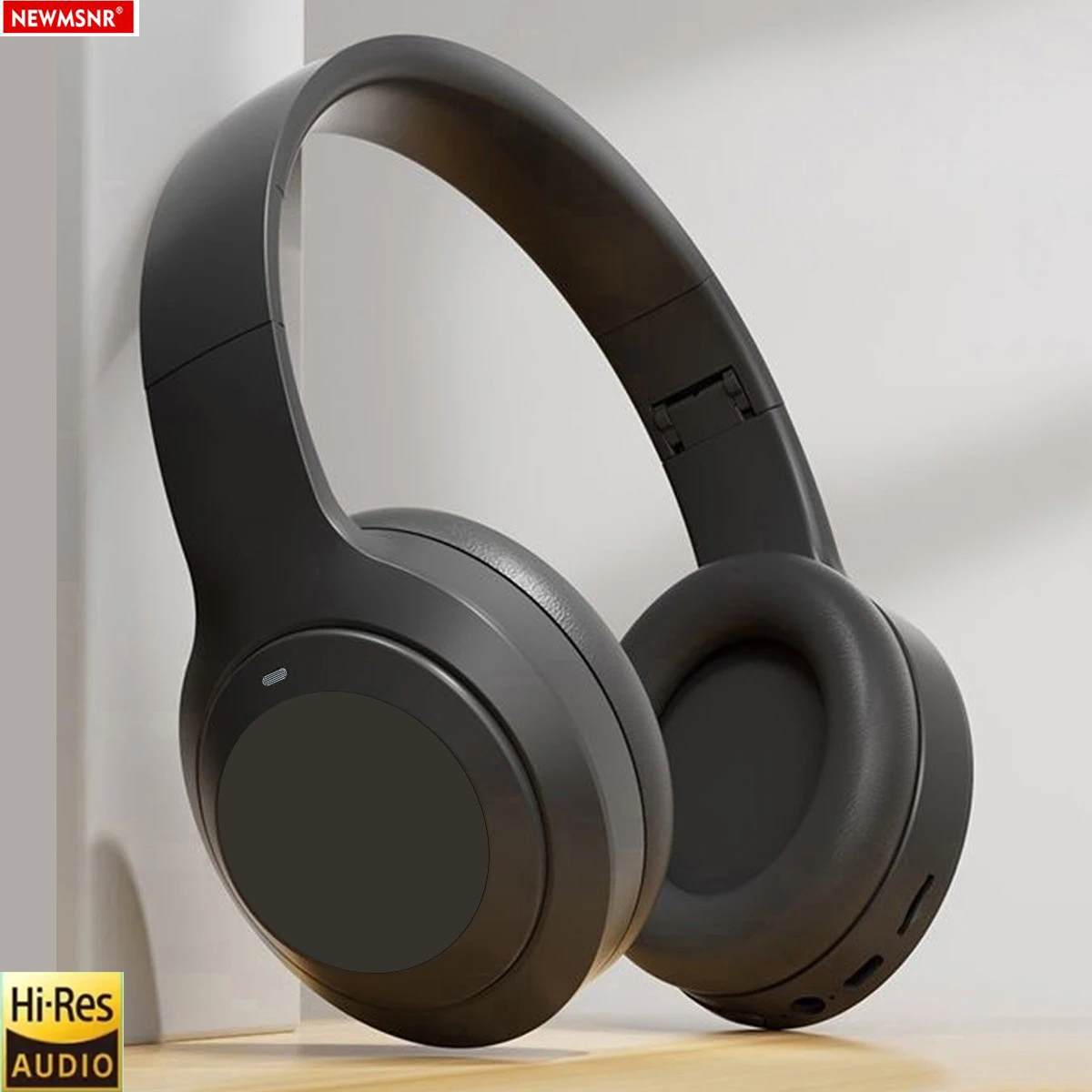 Over Ear HIFI Stereo Headsets Wireless Bluetooth Headphones Sports Gaming Earphones with HD Mic Support TF/AUX noise reduction