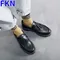 Spring and Autumn Men and Women Loafers 2024 Fashion Tassel Shoes Women Slip-On British Business