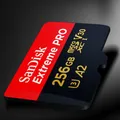 Originale Extreme Pro SanDisk 256G 128G 64GB 32GBmicroSDHC SDXC UHS-I Memoria micro SD TF Card 200MB/s Class10 U3 Con Adattatore SD
