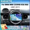 Autoradio Carplay sans fil pour BMW, Android 14, Mini Cooper R56, R60, R51, 2006-2014, lecteur vidéo