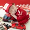 Tuta da corsa per neonato tuta da fotografia per neonato abbigliamento per neonato a tema moto casco per auto sportiva accessori per il tiro del bambino fresco